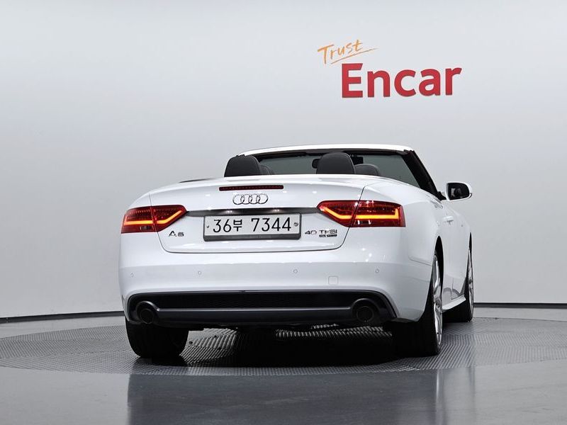 2016 Audi A5 40 TFSI Quattro Cabriolet 8F7 photo 4