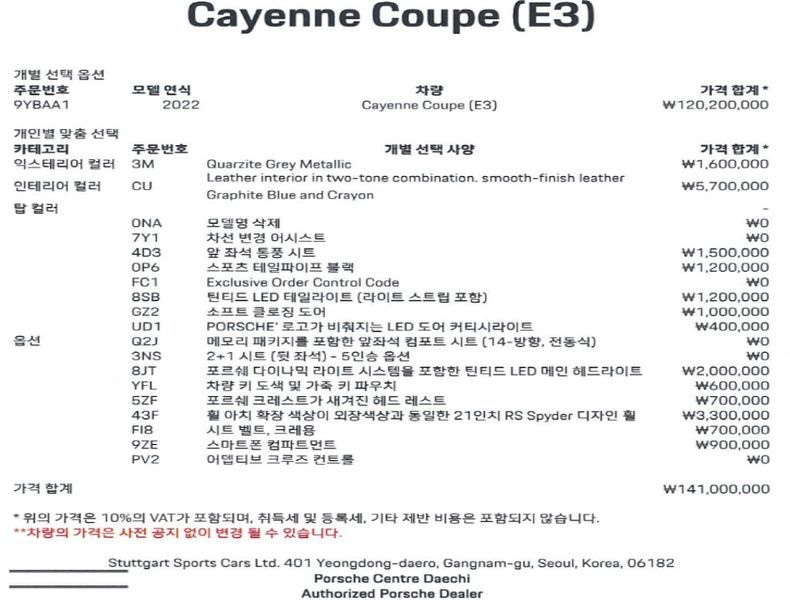 2022 Porsche Cayenne 3.0 Coupe photo 20